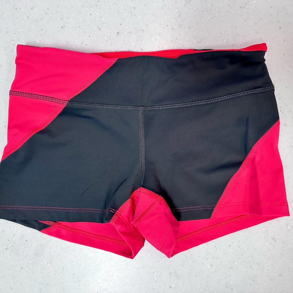 Rabbit Pink and Grey Spandex Short